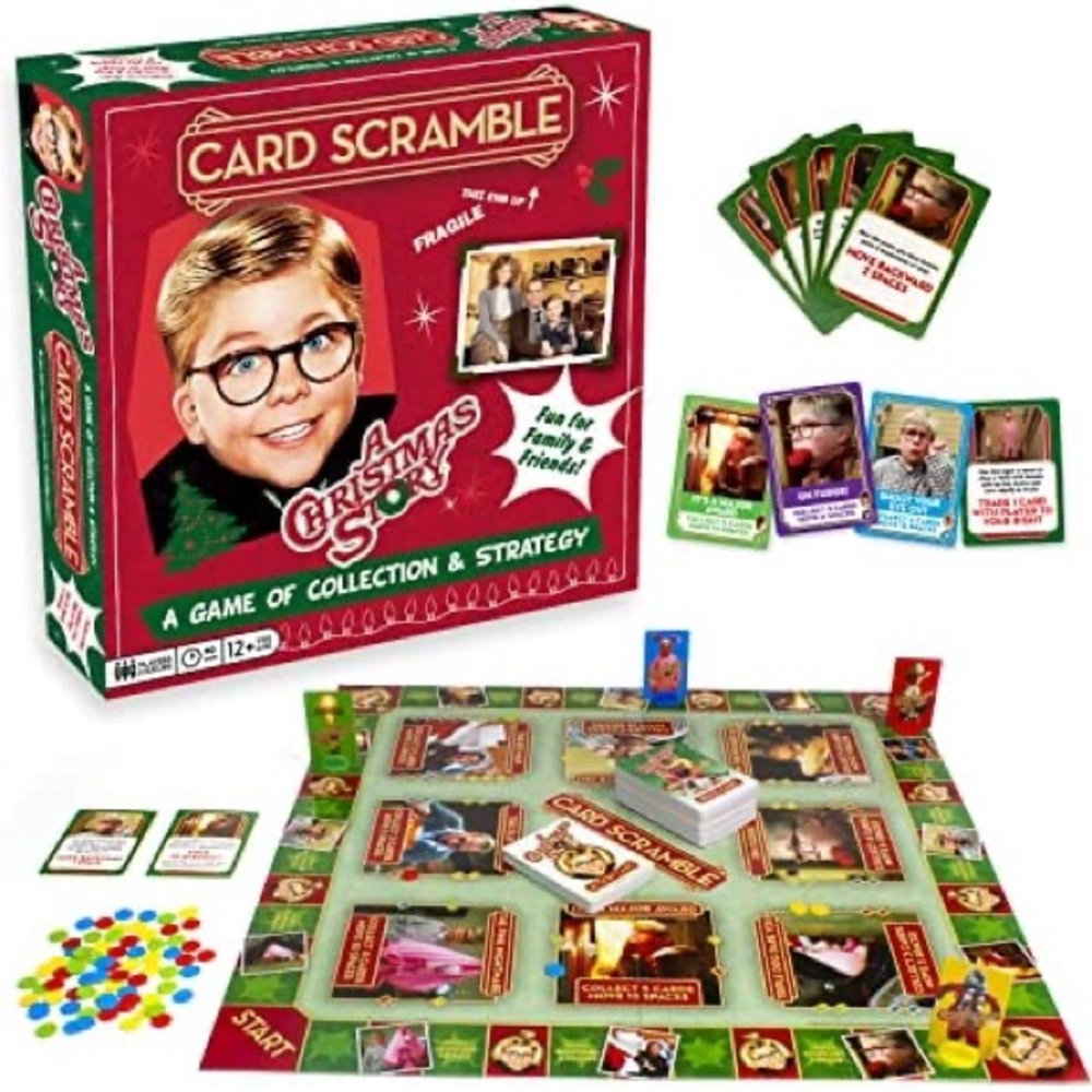 A CHRISTMAS STORY Card Scramble Game Sealed New in Box - Picture 7 of 8